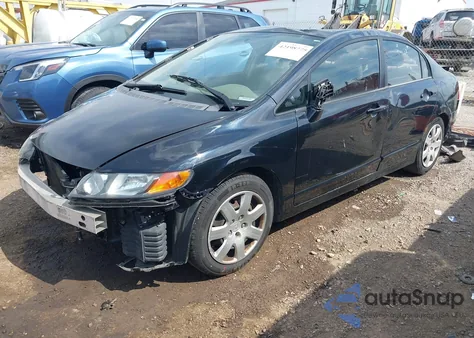 2006 Honda Civic Lx из США, поврежденный, VIN 1HGFA16586L140600